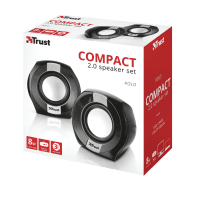 Trust Speaker 2.0 Polo Compact 8W, Black