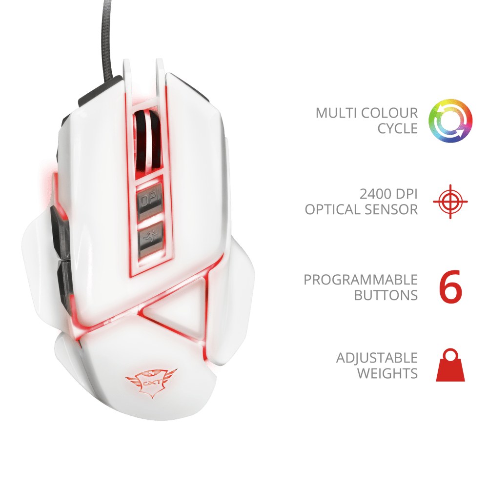 Trust Mouse GXT 154 Falx Illuminated