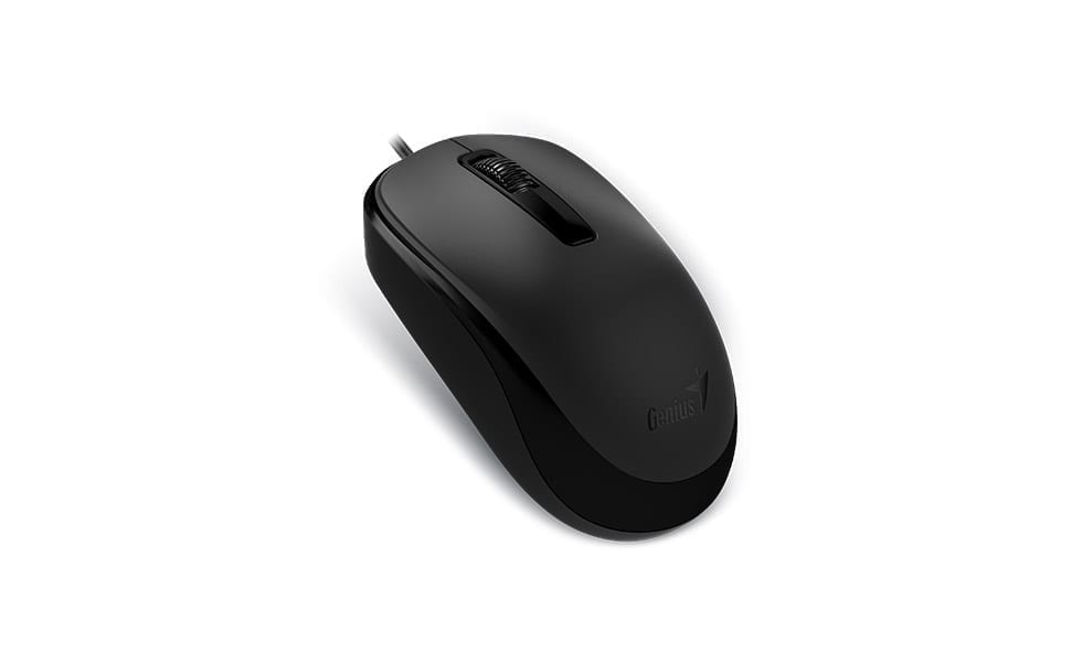 Genius Mouse DX-125, Optical Wired, USB, 3-Buttons, 1000Dpi, Black