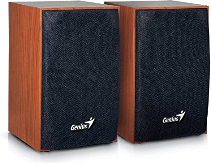 Genius Speaker 2.0,SP-HF160,wooden SPK 2WX2 USB powered