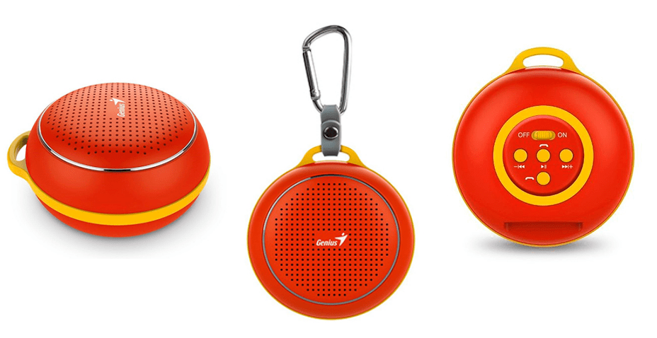 Genius Speaker SP-906BT, RS, RUN CARD, BT 4.1, Rose Red