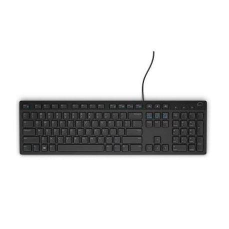 Dell Keyboard KB216, Multimedia, US International (QWERTY) - Black (RTL BOX)