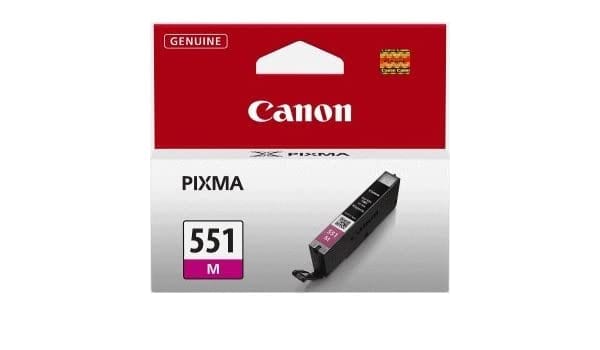 (6510B001AA)Canon Ink Cartridge Pixma CLI-551 M, Magenta
