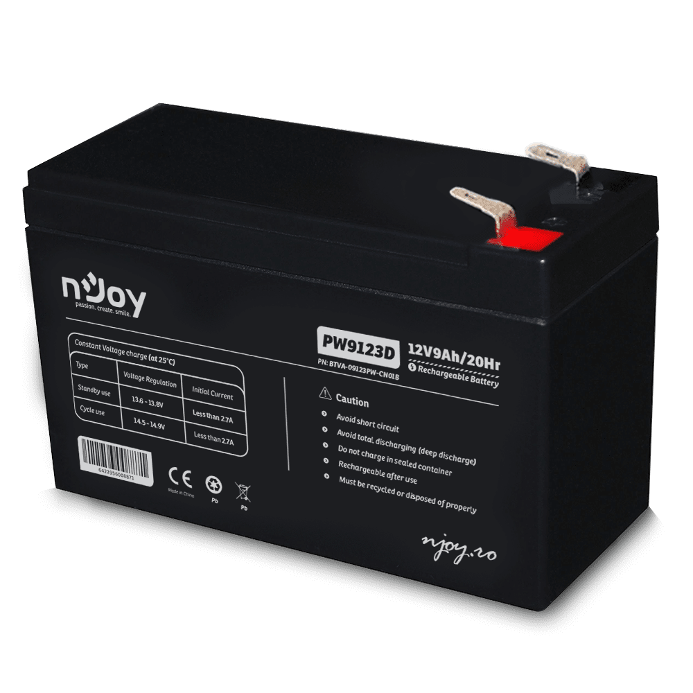 nJoy Battery 12V / 9AH..