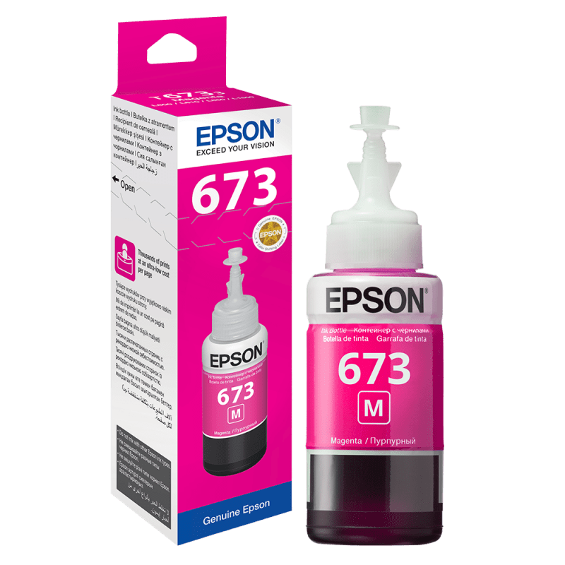 Epson 673 EcoTank Ink Magenta