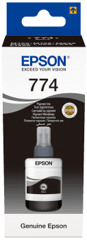 (C13T77414A)Epson Pigment Black T7741 ink bottle 140ml