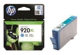 (CD972AE)HP Ink/Crtg. N.920 XL cyan .HP Officejet 7000
