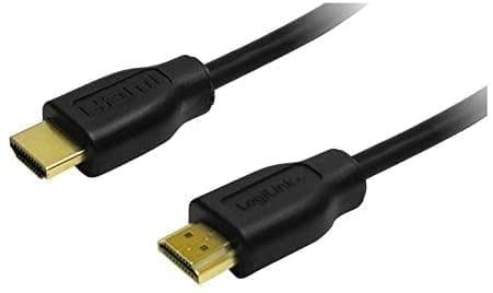 LogiLink Cable, HDMI, High Speed Cable 2x HDMI male, 10,0m black