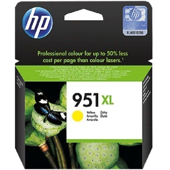 (CN048AE)HP I.Crtg N.951XL, OffJ 8600 yell