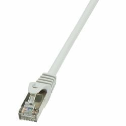 Logilink Patch Cable Cat.5e F/UTP 0,50m grey