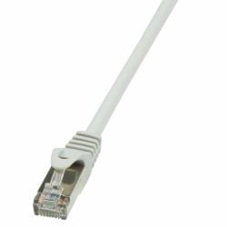 LogiLink Patch Cable Cat.6 F/UTP EconLine grey 1,00m