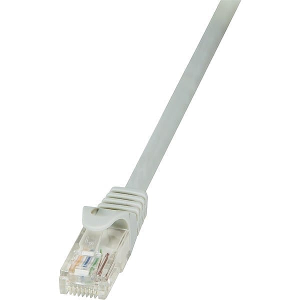 Logilink Patch cable Cat.6 U/UTP EconLine, grey, 1m