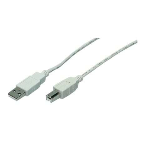 LogiLink Cable USB 2.0  Hi-speed, grey, 2 m