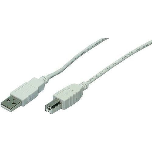 LogiLink Cable USB 2.0  Hi-speed, grey, 5m