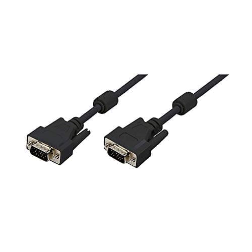 LogiLink Cable VGA Connection 2x male black 5.00 meter