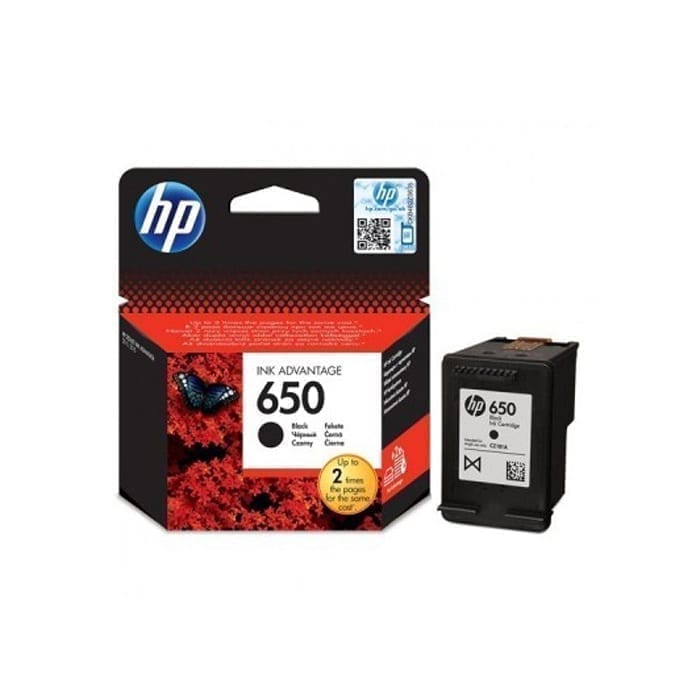 (CZ101AE)HP Ink/Crtg. Nr.650 Deskjet Ink Advantage 2515 Blk
