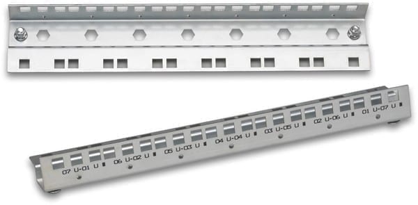 (LN-PRF-CMD-09UEU-ZN)Lande Mounting Rails 9U 19 INCH
