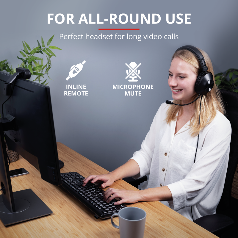 Kufje Ozo Over-Ear USB Headset - Figura 3