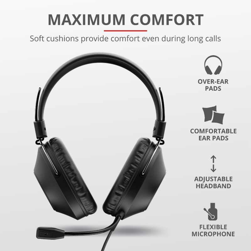 Kufje Ozo Over-Ear USB Headset - Figura 2