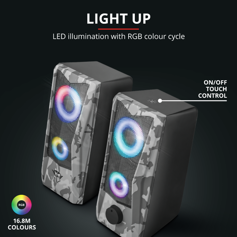 GXT 606 Javv RGB-Illuminated 2.0 Speaker - Figura 4