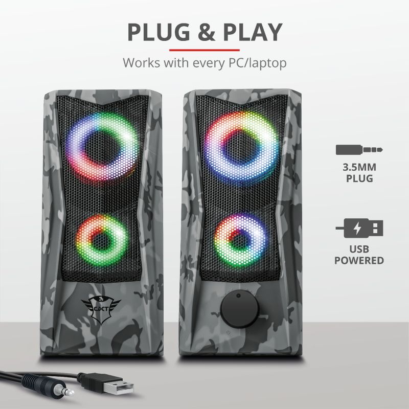 GXT 606 Javv RGB-Illuminated 2.0 Speaker - Figura 5