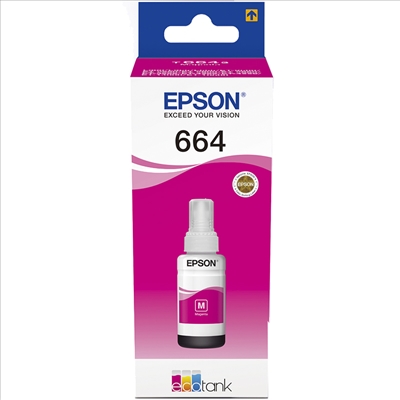 Epson 664 EcoTank Ink Magenta