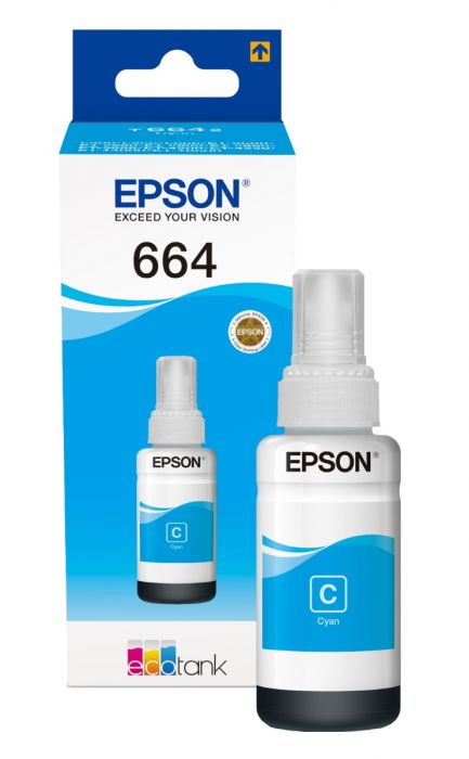 Epson 664 EcoTank Ink Cyan